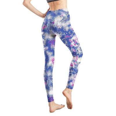 China High Waist Antibacterial Cross Butt Women Sports Gaiters Waisted Workout Yoga Leggings Mesh Lifting Pants for sale