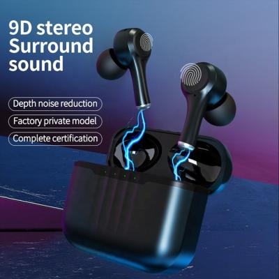 Китай Waterproof BT Bluetooth Stereo Headphone 5.2 OEM ANC Earbuds True Stereo TWS Wireless Earphone продается