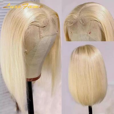 China Bob Cheap Black Blunt Cut Curly Bob Wig,Wholesale Short Bob Lace Front Wig,Free Sample Long Straight Human Hair Raw Wig for sale