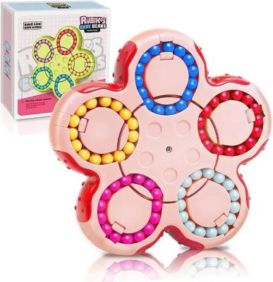 China Double Sided Rotating Petal Ball Cuddly Person Double Sided Rotating Ball Decompression Small Decompression Petal Square Large Toys Magic Beans Twist Maze for sale