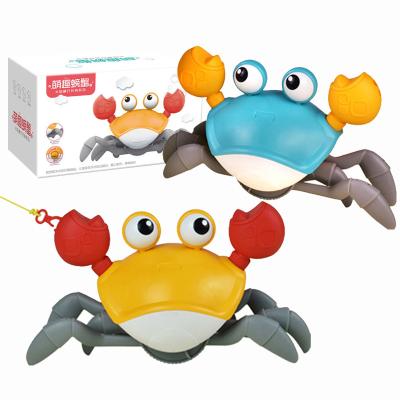 China Wetting Cogs Toy 2023 Summer Baby Crab Shower Wind-Up Beach Water Bath Water Cute Cogs Outdoor Games Walking Moving Crawling Toys For Kids for sale