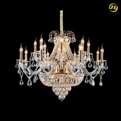 China Modern Atmosphere Candle Crystal Lamp Hardware D750 X H800 for sale