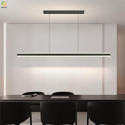 China Home Hotel Metals Art Black  LED Aluminum Lamp Body Modern Pendant Light for sale