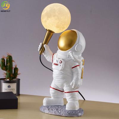 China 3D Astronaut Shape Nordic Table/Wand-Lampe für Hotel Reataurant zu verkaufen