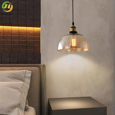 China Luz pendiente del vidrio ambarino moderno del LED 40 vatios para el hotel casero en venta