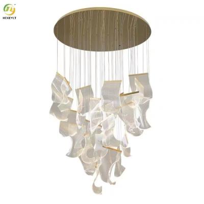 China Intrgrated Led 800mm Crystal Pendant Light / Crystal Hanging Chandelier à venda