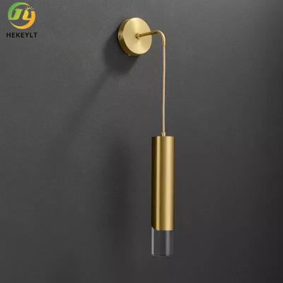 China Hardwired Armed 18*55cm Modern Minimalist Wall Light Sconce Bedroom Led Acrylic for sale