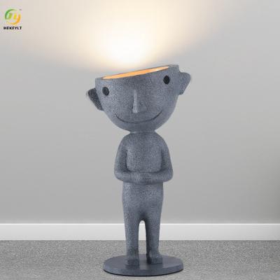 China D800 X H1600MM Modern Sculpture Alien Floor Lamp For Studio Villa Hotel Showroom for sale