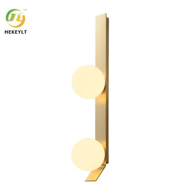 China Postmodern Dining Room Bedroom Copper Wall Lamp Simple Aisle Corridor Bedside Lamp for sale