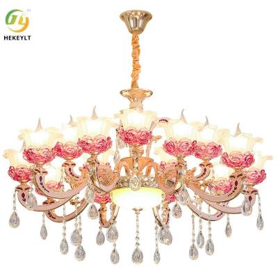 China Het Huis LEIDENE van de luxeatmosfeer Kroonluchter Eenvoudige Slaapkamer Crystal Hall Chandelier Te koop