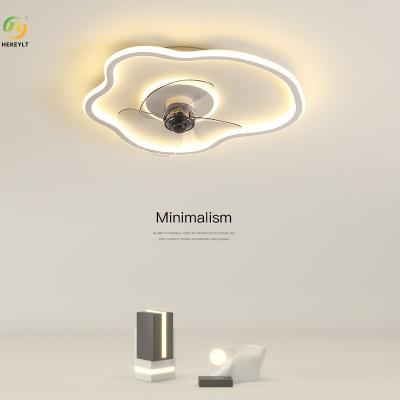 China Cloud Ceiling Fan Light Ultra-Thin Quiet Restaurant living Room Bedroom Fan Light for sale