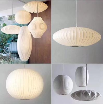 China Modern Minimalist Multi Shape Pendant Light Silk Like Nordic Chandelier For Dining Room zu verkaufen