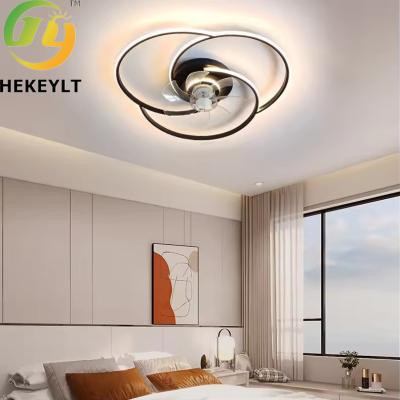 Chine Moderne simple haute couleur Rendering Protection des yeux Vent fort silencieux Lumière de ventilateur de plafond à vendre