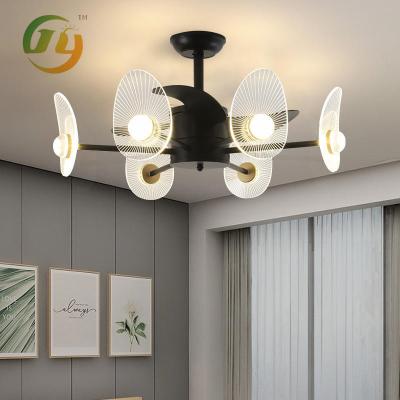 中国 JYLIGHTING Modern Simple High Wind Smart Fan Multi-head with Full Spectrum 販売のため