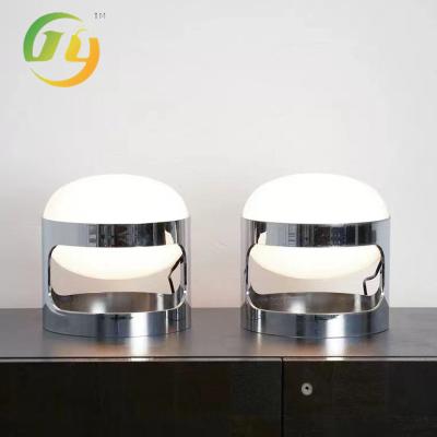 China Modern simple Nordic designer simple silver living room dining room bathroom table bedside lamp for sale