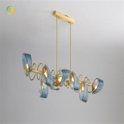 China JYLIGHTING Art LED Light Luxe Modern Design Fashion Retro kroonluchters & hanglampjes glazen hanglamp binnen Te koop