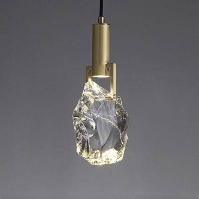 中国 Nordic fancy home decoration single hanging lighting modern crystal chandelier pendant light 販売のため