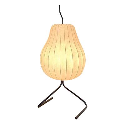 China Wabi-Sabi Silk Floor Lamp Home Bedroom Living Room Atmosphere Floor Light for sale