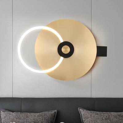 China Postmoderne Acryllicht Luxus Wohnzimmer Wandlampe nordische dekorative Wand Esszimmer Schlafzimmer Nachttischwandlampe zu verkaufen