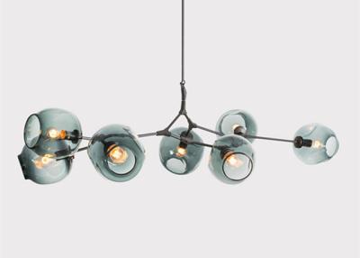 Cina Multi lampade d'attaccatura moderne di vetro del paralume 15*16.5mm delle teste in vendita