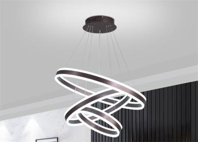 Κίνα Καφετί Lampshade 100cm μινιμαλιστικό σύγχρονο φως δαχτυλιδιών για το εστιατόριο προς πώληση