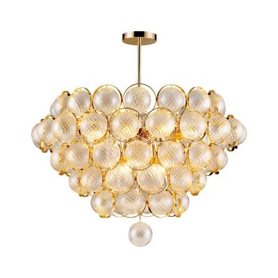 China Hollow crystal ball Crystal Bar Raindrop Chandelier Lighting Flush Mount Rectangle Island LED Ceiling Light Fixture for sale