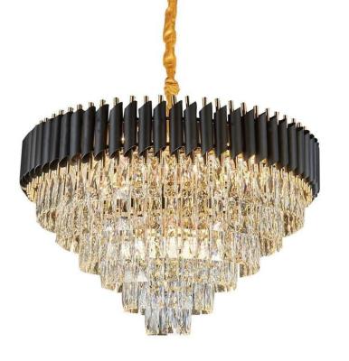 China Oro moderno Crystal Raindrop Chandelier del diámetro el 100cm de la fuente de luz G4 en venta