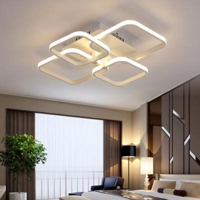 China Aluminium Intelligent Dimming Modern Led Ceiling Lights for sale