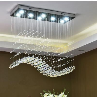 China GU10 chalet moderno Crystal Pendant Light llevado interior AC265V con la cabeza 3 en venta