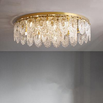 China Hängende nordische Crystal Led Ceiling Light Contemporary-Luxusart zu verkaufen