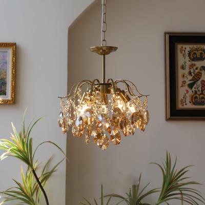 China Quarto romântico de Crystal Chandelier Pendant Light Luxury da decoração da casa que janta a sala de visitas à venda