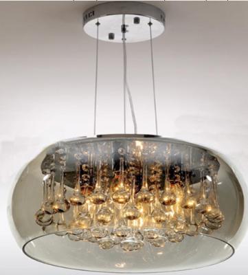 China Sala de estar interior Crystal Pendant Light Luxury Bright moderno en venta