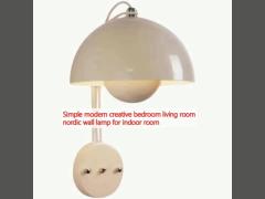 Simple modern creative bedroom living room nordic wall lamp for indoor room