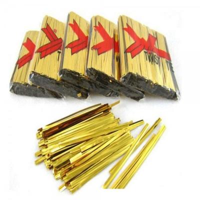 China Reusable Metal Bread Twist Ties For Bread Package PET Material for sale