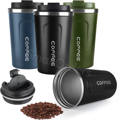 China Portable Reusable Tumbler Coffee Travel Mug Education 12oz Spill Proof Stainless Steel Coffee Mug with Leak Proof Lid for Hot/Cold Drinks for sale