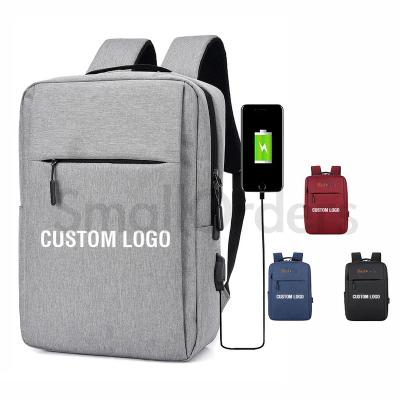 China Promotional Sports Backpacks USB Sports Backpacks Business Computer Bag Travel Schoolbag Swapping Promotional Backpacks for sale