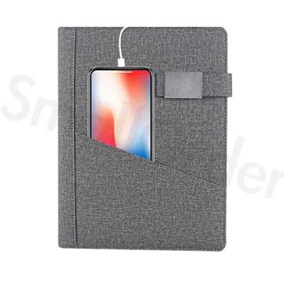 China Automotive notebook diary power bank Instant notebook factory rechargeable USB rechargeable mobile logo and drive promotional gift set for sale