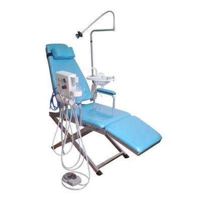 China Portable Dental Sector Folded Dental Chair Units / Portable Dental Unit for sale