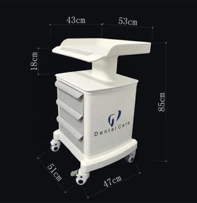 China Dental Trolley Dental Instrument Mobile Trays/Dental Mobile Trolley VG-PT05 for sale