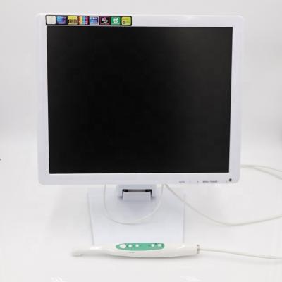 China Metal Intra 17 Inch Screen 5.0 Pixel Dental Digital Viewer Oral Camera With Mental Type Monitor For Dental Chair for sale