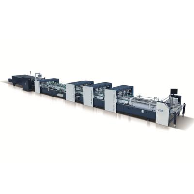 China Food Manufacturer Direct Selling Ht-1450Bts Folder Gluer Corrugated 200M/Min Automatic Folder Gluer Machine for sale