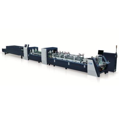 China New Product Gt-800Bts Automatic Folder Gluer Machine 2022 New Food 250M/Min Speed ​​Box Gluing Machine for sale