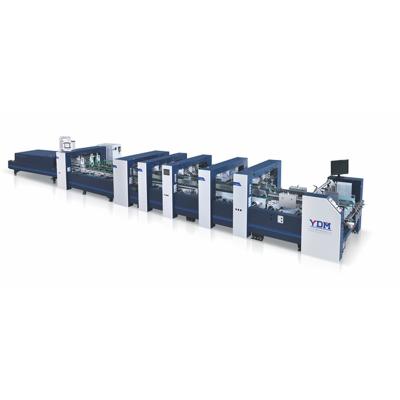 China Durable Factory Price ZX Series Full Automatic YDM Folder Gluer Corrugated Box Folder Gluer Machine for sale