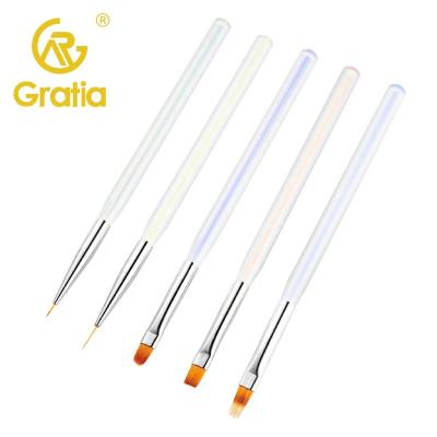 China NAIL new Aurora Japanese Manicure Pull Line Phototherapy line 2022 gradient spot nail shop brush nail hook brush for sale