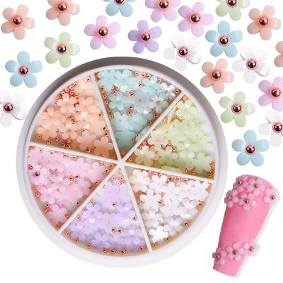 China Elegant 3D NAIL Mix Size Nail Art Supplies Rhinestone Sticker DIY Glitter Around Nail Art Decoration Semicircle Nail Beads Jewelry for sale