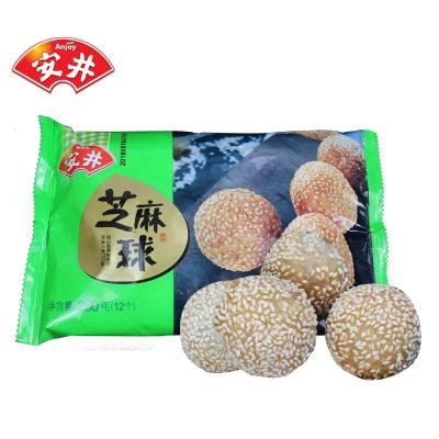 China Frozen Fast Food Fried Steaming Spot Sesame Balls Boiled Cheap Food for sale