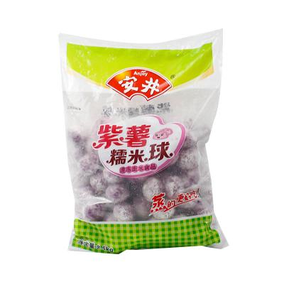 China FROZEN frozen purple sweet potato and squishy rice balls for hot pot for sale