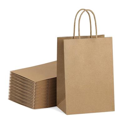 China Buying Brown Kraft Paper Bags Handmade Sales Gifts Custom Paper Bags for sale