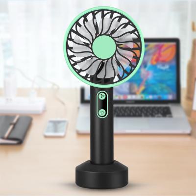 China Mini Size Portable Home Appliances Usb Sub-team Leader Fans Air Cooling Rechargeable Portable Mini Fan for sale