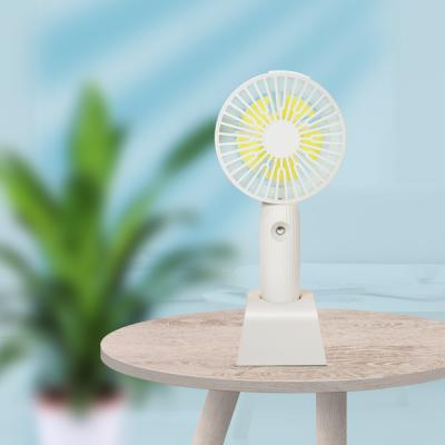 China Other TIZE Promotional Custom Plastic Electric Mini Air Mist Handheld USB Fan for sale